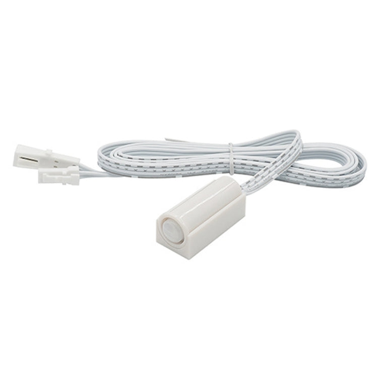 Closet Cabinet Integrated Split Control Human Sensor Switch - White