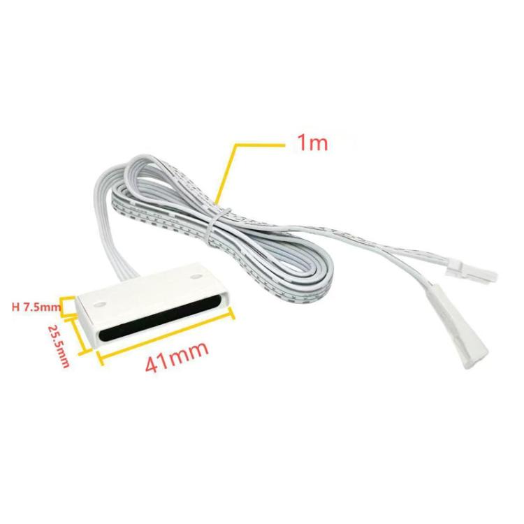Cabinet External Integration Double Door Control Square Sensor Switch, Style: Split Control