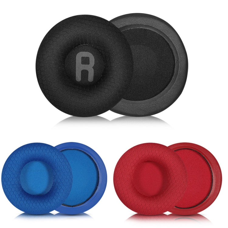 For JBL Tune 600BTNC / T500BT / T450BT 1pair Earphone Cushion Cover Earmuffs Replacement Earpads, Color: LR Mesh Black