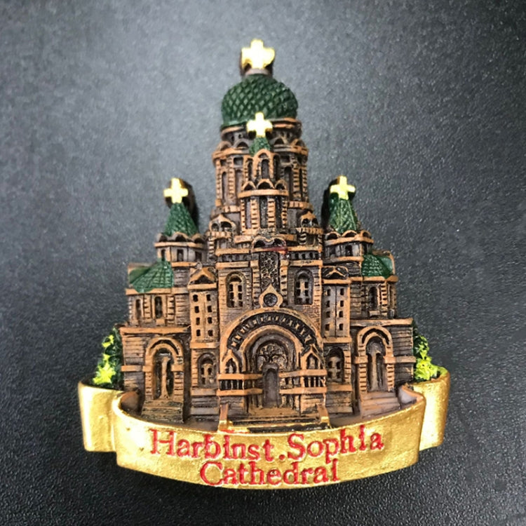 Sofia Chapel Castle Fridge Magnets 3D Featured Architecture Travel Souvenirs