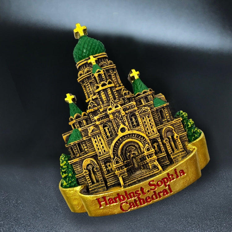 Sofia Chapel Castle Fridge Magnets 3D Featured Architecture Travel Souvenirs