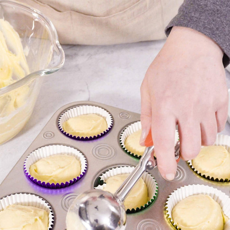 100pcs /Box Muffin Cake Paper Cups Baking Paper Tray Thickened Aluminum Foil Oil-proof Cupcake Liner