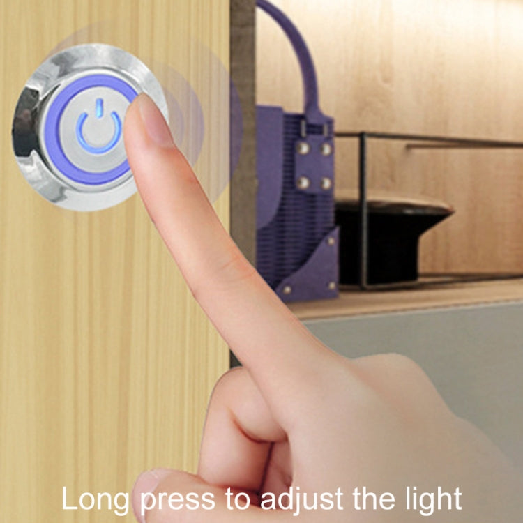 Closet And Cabinet Dimmable Tactile Centralized Control Sensor Switch Controller - Silver