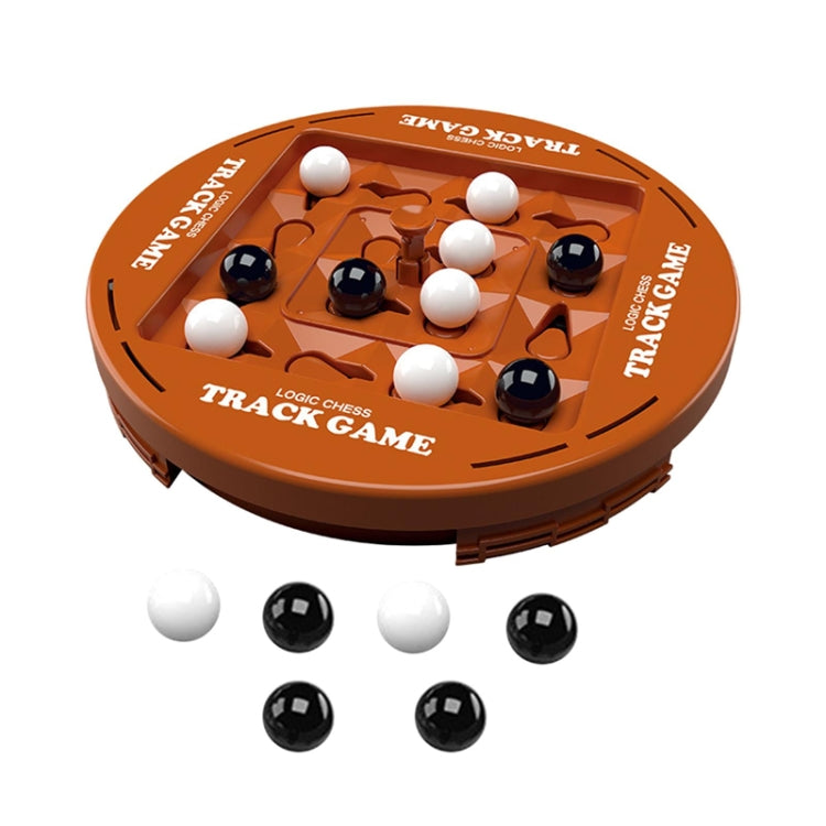 Orbital Logic Chess 2-Player Matching Children Thinking Training Board Game Toys, Style: Round
