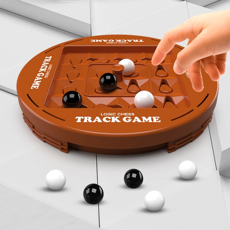 Orbital Logic Chess 2-Player Matching Children Thinking Training Board Game Toys, Style: Round