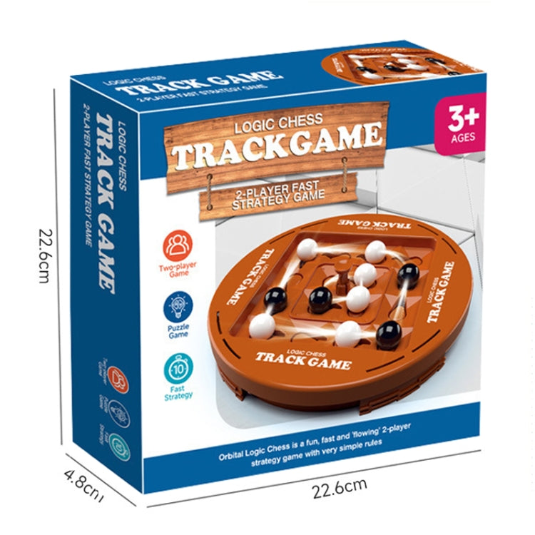 Orbital Logic Chess 2-Player Matching Children Thinking Training Board Game Toys, Style: Round