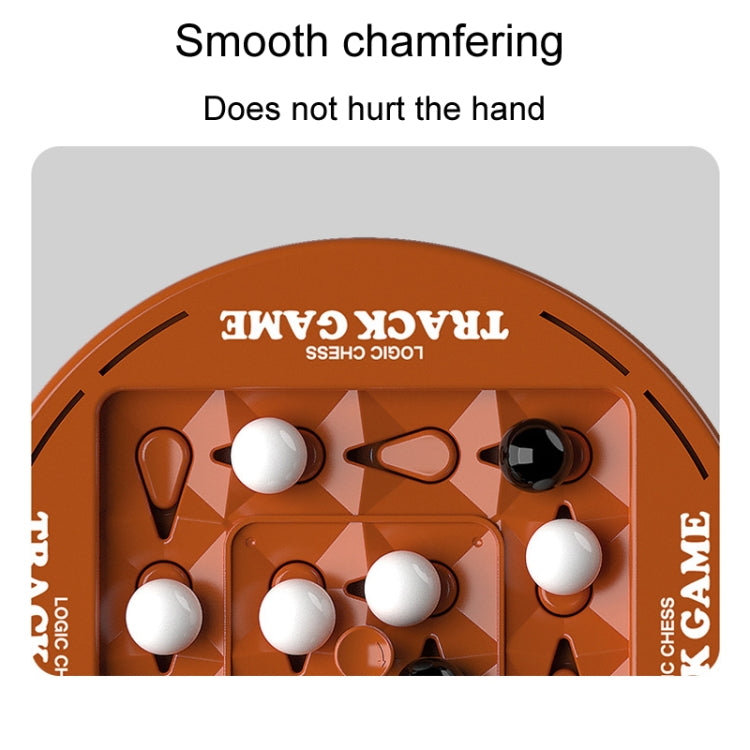 Orbital Logic Chess 2-Player Matching Children Thinking Training Board Game Toys, Style: Round