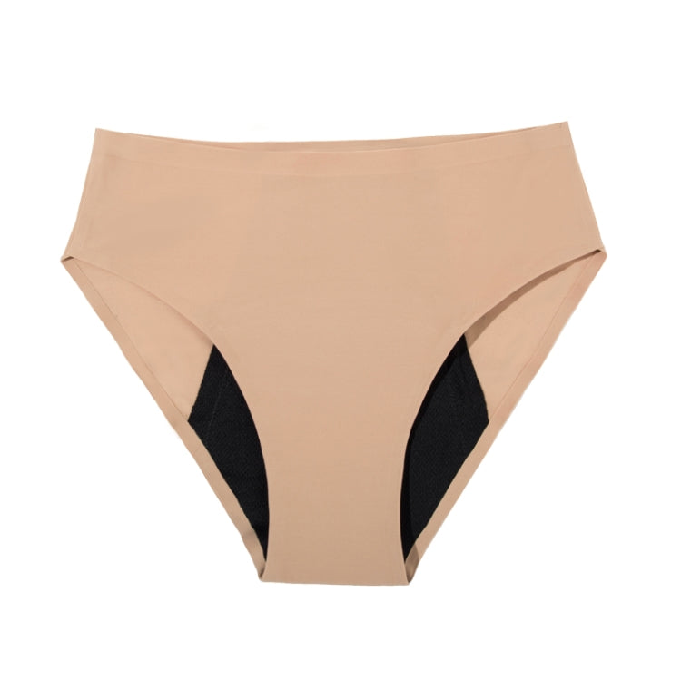 High Absorbency Women Period Panties 4-layer High Waist Seamless Menstrual Underwear, Size: M