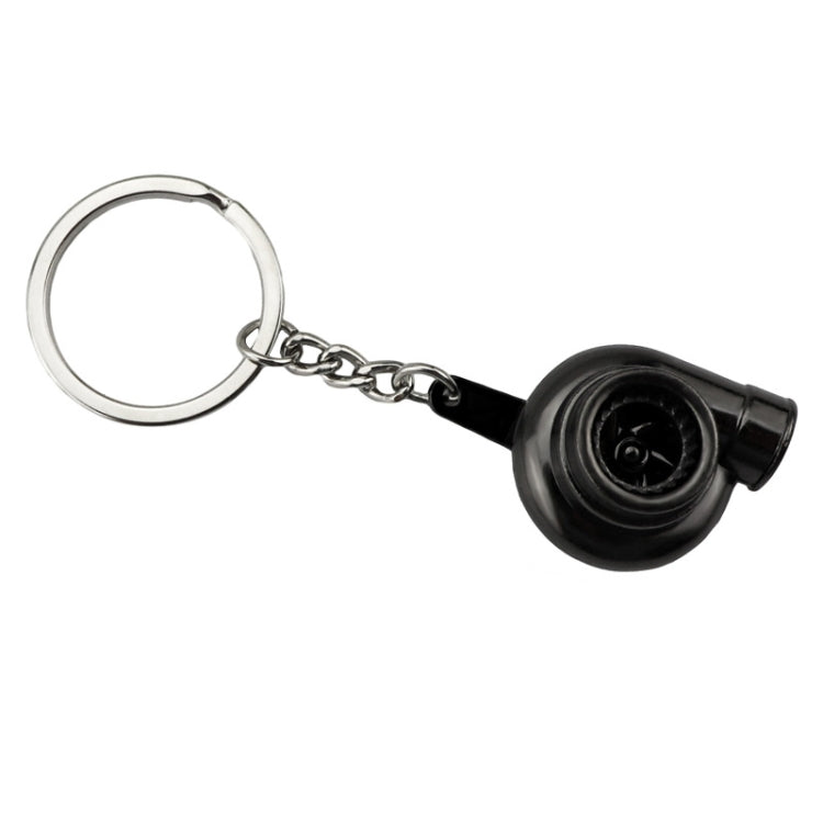 Car Tuning Accessories Turbo Keychain Decorative Pendant, Style: Small Black