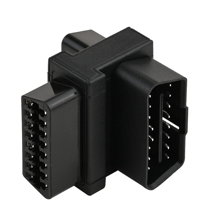 OBDII 16Pin 1 To 2 Extension Cable Adapter Plug