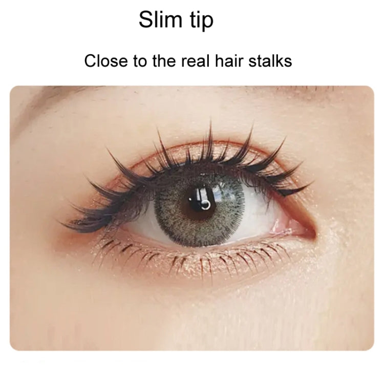 5pairs / Set Little Devil Natural Portable Single Cluster Manga Imitation Eyelashes, Model: 008