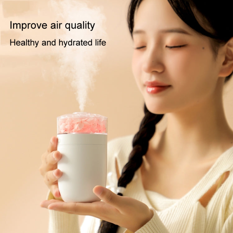 230ml Flower Air Humidifier USB Home Car Aroma Humidifier With Colorful Ambient Light