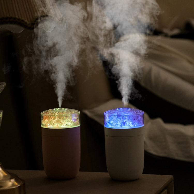 230ml Flower Air Humidifier USB Home Car Aroma Humidifier With Colorful Ambient Light