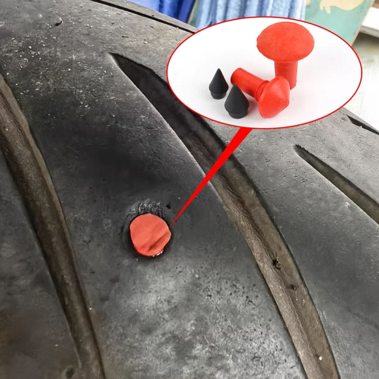 90pairs /Pack L Motorcycle Electric Vehicle Tire Repair Rubber Mushroom Nail Tire Repair Tools