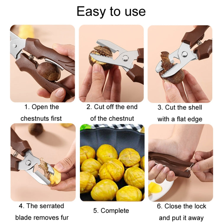 Multifunctional Chestnut Shelling Tool Quick Peeling Chestnut Knife