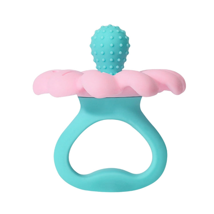 Flower Shaped Silicone Infant Teether Baby Soothing And Strengthening Boilable Teether