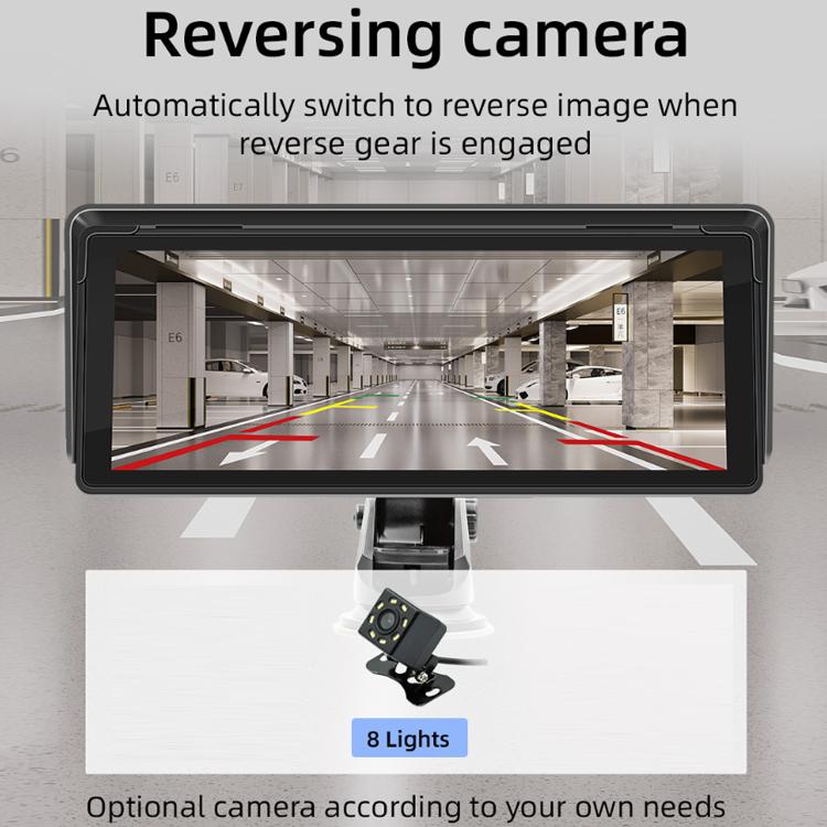 10.26 Inch Car Multimedia Display Supports Carplay/Android Auto Screen Mirroring - Display+ Camera
