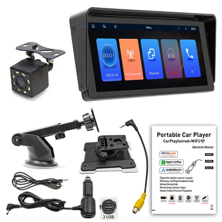 10.26 Inch Car Multimedia Display Supports Carplay/Android Auto Screen Mirroring - Display+ Camera