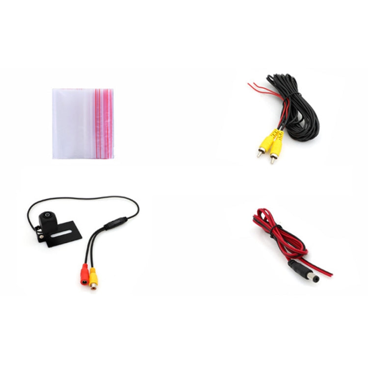 Car AHD Rear View High Definition Night Vision Reversing Camera, Specifications: CCD 8 Lights