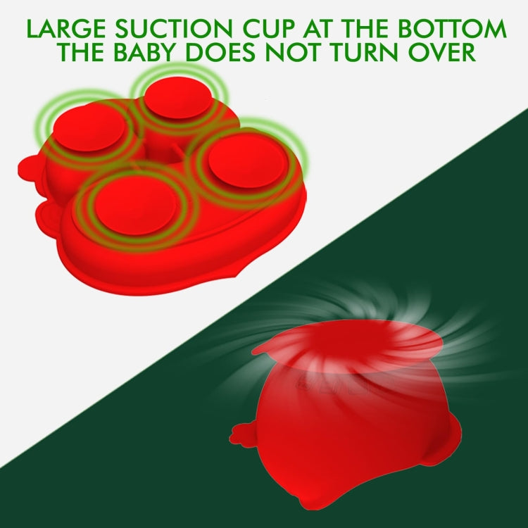 7-in-1 Silicone Children Tableware Set Christmas Gift