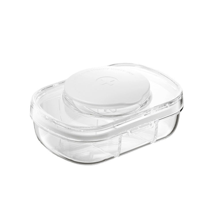 Portable Compartment Sealed Medicine Organizer Large Capacity Pill Dispenser