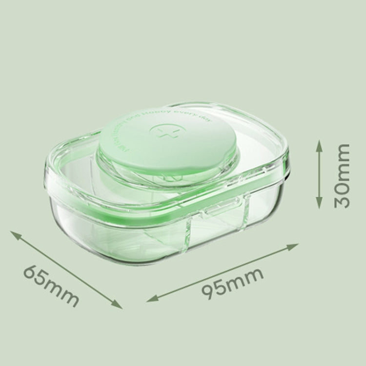 Portable Compartment Sealed Medicine Organizer Large Capacity Pill Dispenser