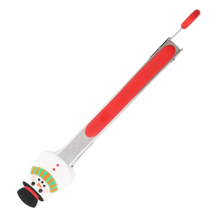 Stainless Steel 9 Inch Food Clip Christmas Multifunctional Non-Slip Barbecue Clamps