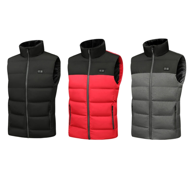 Winter Smart Dual-control 13-zone Charging Heating Vest, Size: XXL