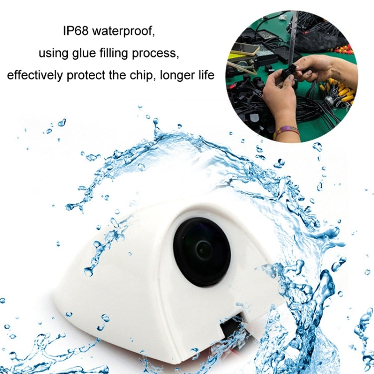 5 Inch AHD Video Monitor Car Reversing High-Definition Camera, Specification: Folding Screen Video Recording + Side Mounting