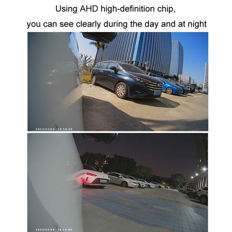 5 Inch AHD Video Monitor Car Reversing High-Definition Camera, Specification: Folding Screen No Video Recording + Blind Spot