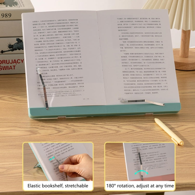 Student Reading Stand Desktop Adjustable Book Holder Folding Tablet Stand