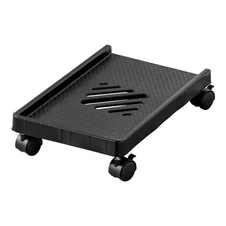 Computer Host Bracket Desktop Chassis Mobile Tray Base Heightening Rack with Pulley, Spec: Universal Wheel