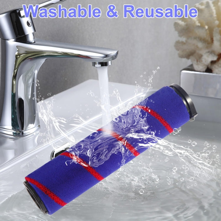For Dyson V7 V8 V10 V11 V15 Soft Velvet Suction Head With Full Range Dust Display Light