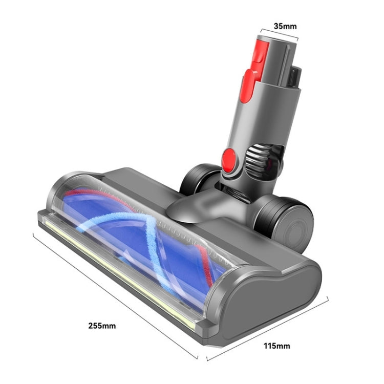 For Dyson V7 V8 V10 V11 V15 Soft Velvet Suction Head With Full Range Dust Display Light