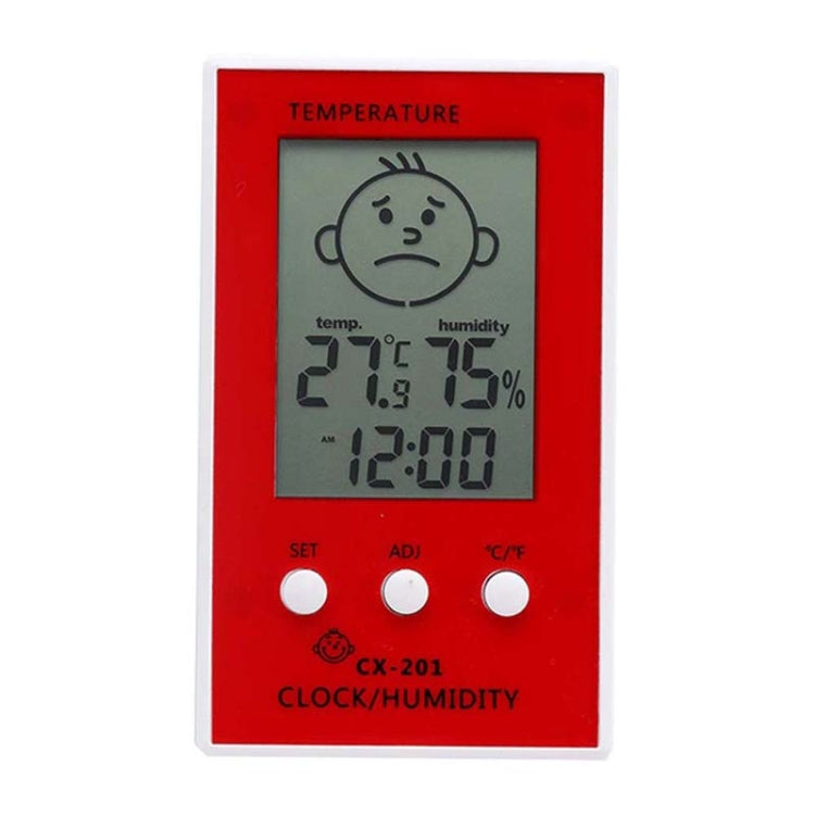 Indoor Outdoor Thermometer Precise Hygrometer Digital Clock Temperature Logger