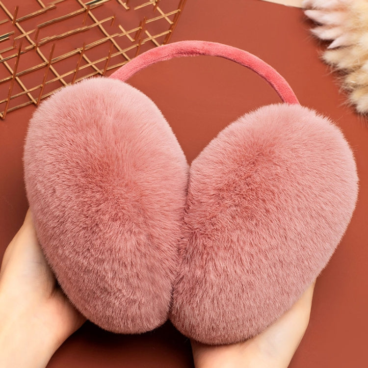 Winter Women Cute Earmuffs Soft Fluffy Warm Earmuffs Adult Children Students Ear Warmer, Size: 16cm Medium