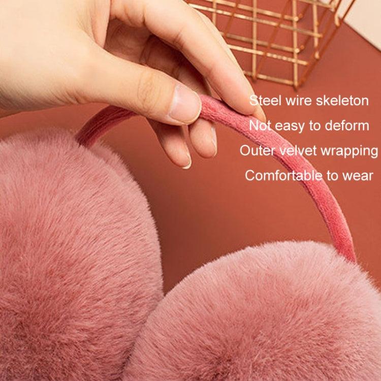 Winter Women Cute Earmuffs Soft Fluffy Warm Earmuffs Adult Children Students Ear Warmer, Size: 18cm Large