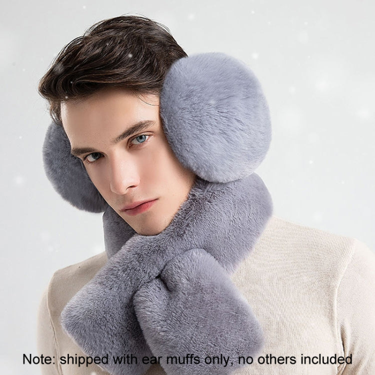 Winter Women Cute Earmuffs Soft Fluffy Warm Earmuffs Adult Children Students Ear Warmer, Size: 18cm Large