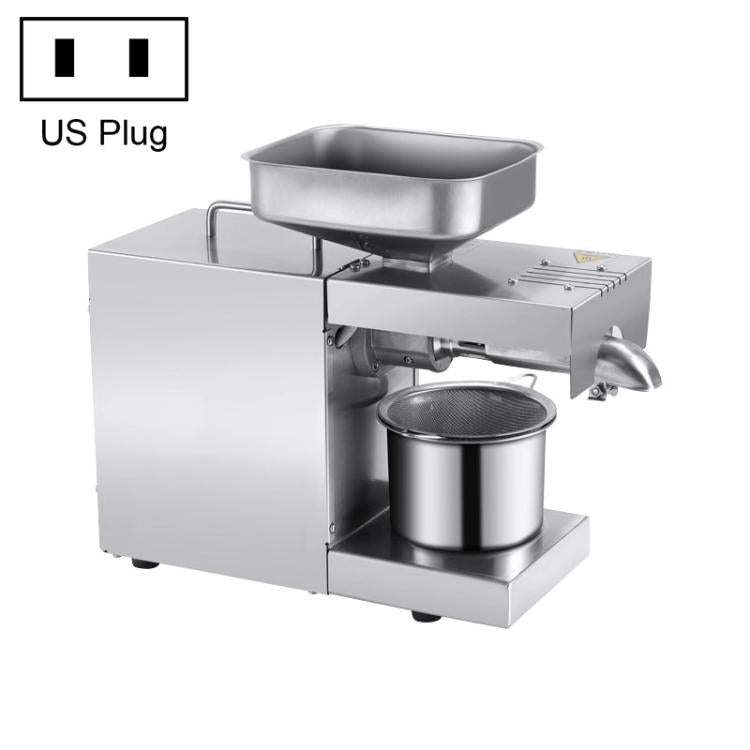 Household Small Automatic Stainless Steel Hot And Cold Oil Press Machine