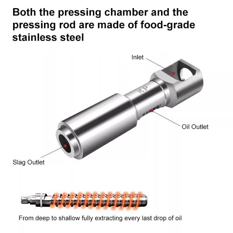 Household Small Automatic Stainless Steel Hot And Cold Oil Press Machine