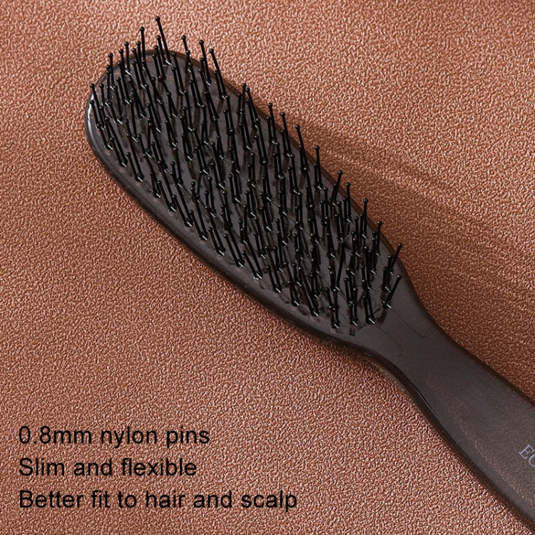 Layered Magic Wet Dry Comb Scalp Massage Comb - Home Transparent Gray