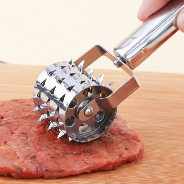 Stainless Steel Home Steak Tenderizer Kitchen Rolling Meat Loosening Tool