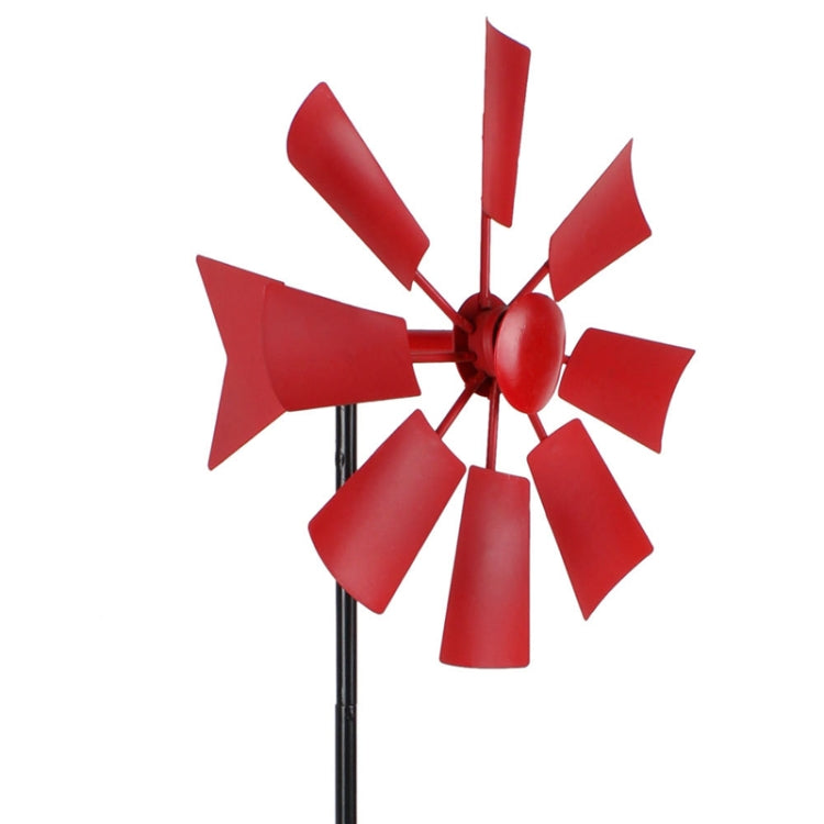 Landscape Craft Rotating Windmill Ornament Outdoor Rustic Garden Decoration Inserts