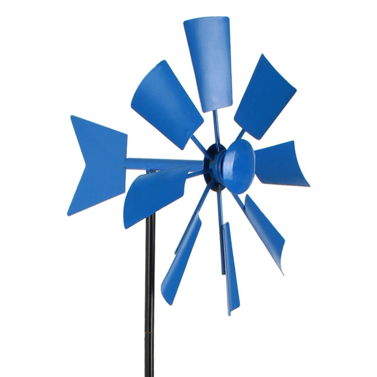 Landscape Craft Rotating Windmill Ornament Outdoor Rustic Garden Decoration Inserts