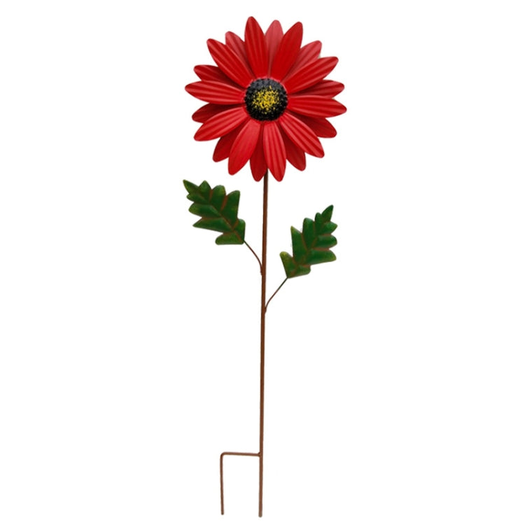Outdoor Lawn Garden Landscape Arrangement Decorative Iron Flower Inserts