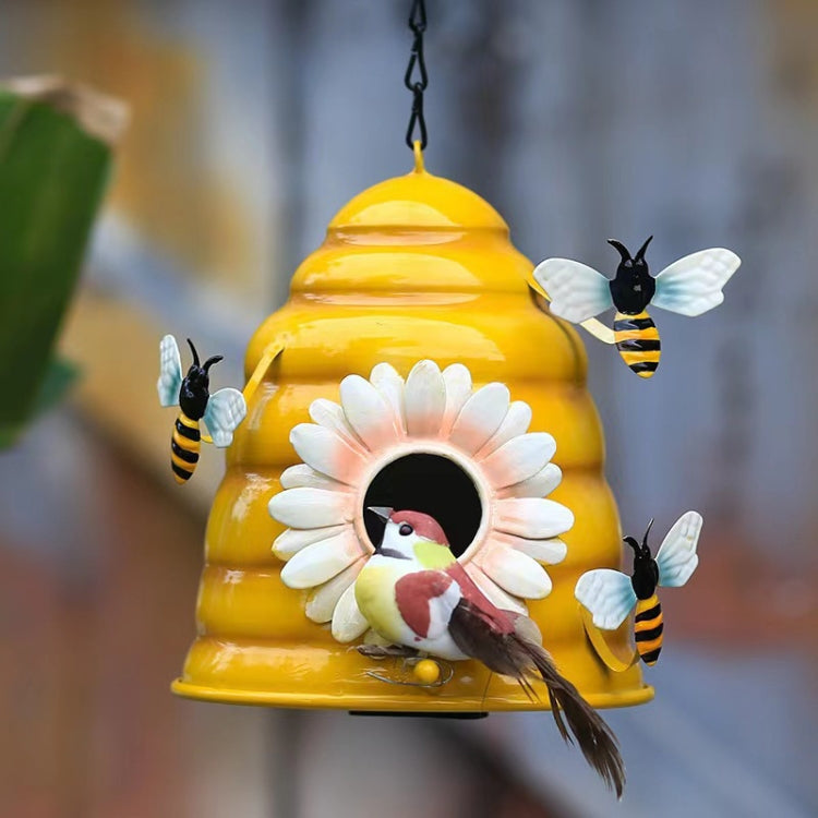 Outdoor Garden Parrot Bird Winterizing Warm Decorative Hanging Pendant