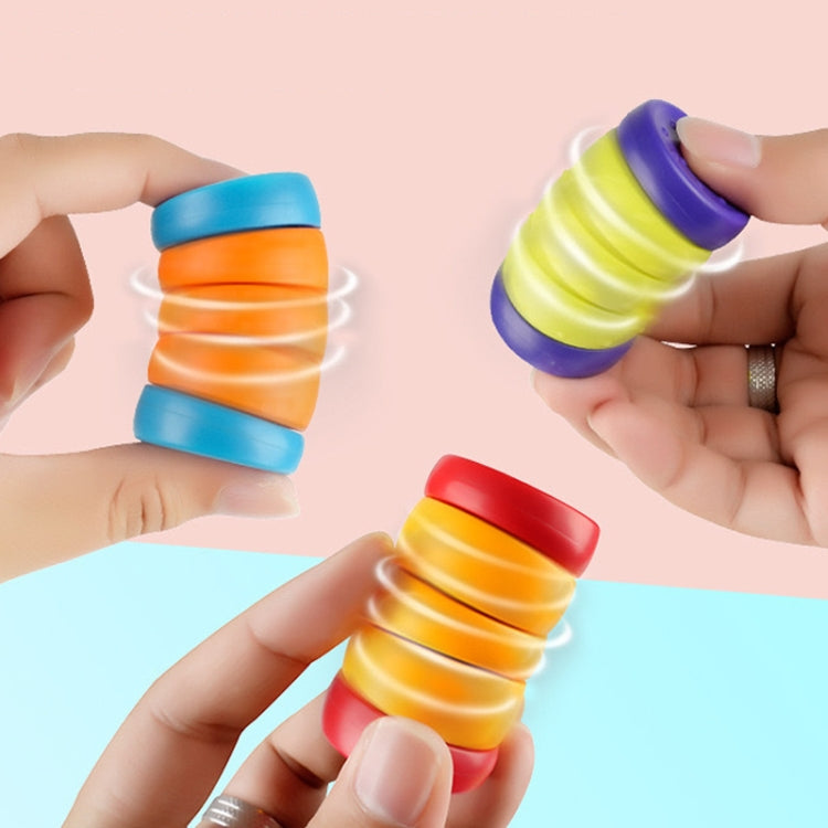 Stress Relief Cube EDC Push Cards Fingertip Spinning Office Stress Relief Twister Novelty Toy