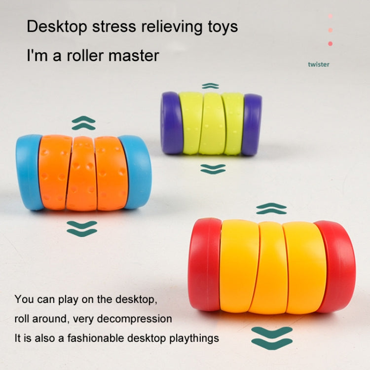 Stress Relief Cube EDC Push Cards Fingertip Spinning Office Stress Relief Twister Novelty Toy