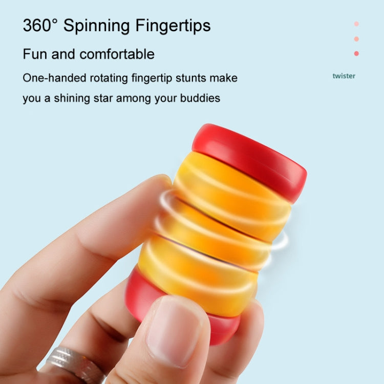 Stress Relief Cube EDC Push Cards Fingertip Spinning Office Stress Relief Twister Novelty Toy