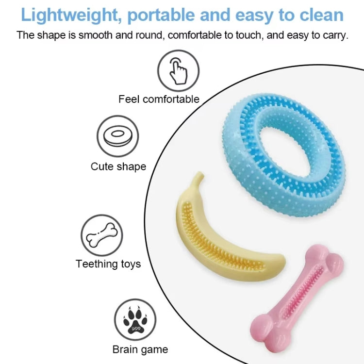Pet Chewing Teeth Cleaning Toy Teething Stick, Style: Round